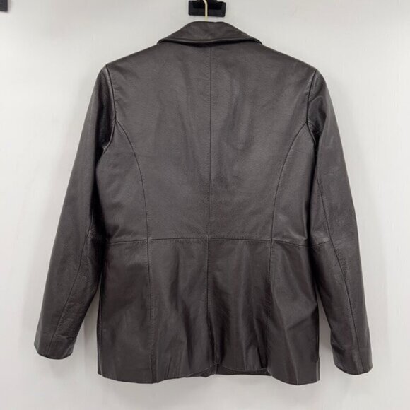 Wilsons Leather Maxima Women's Brown Lined Jacket /Coat S - Picture 2 of 4